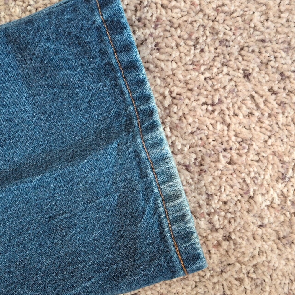 Wrangler Men's Dark Blue Straight Jeans 38 X 30 - Picture 5 of 5